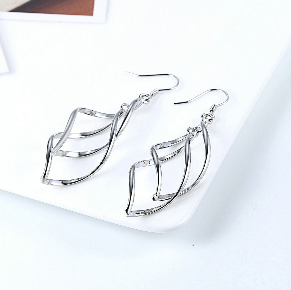 SWIRLED EARRINGS