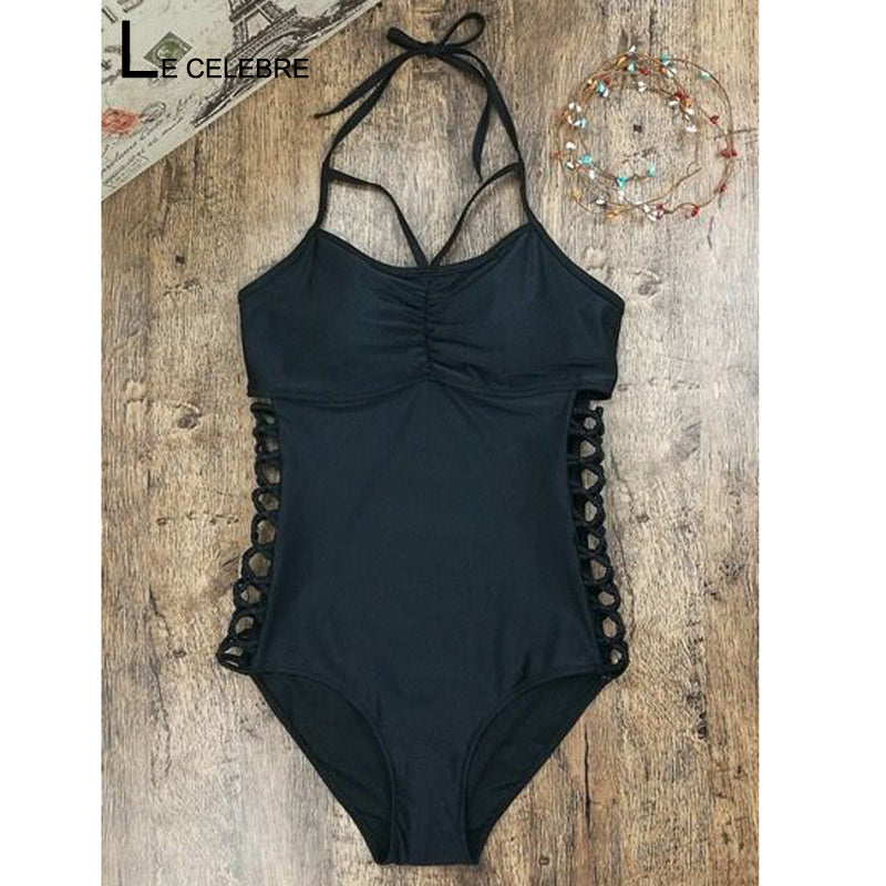 ASHLEY TRELLACE ONE-PIECE SWIMSUIT