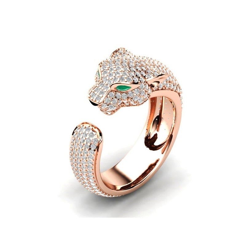 LEOPARD FASHION RING