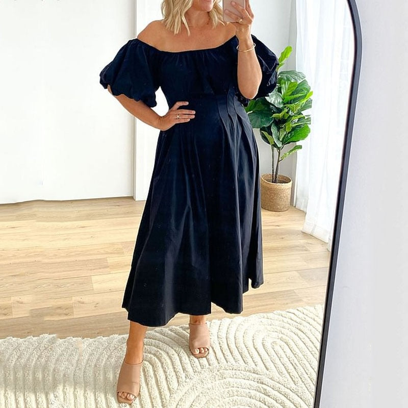 LEILANI OFF SHOULDER MIDI