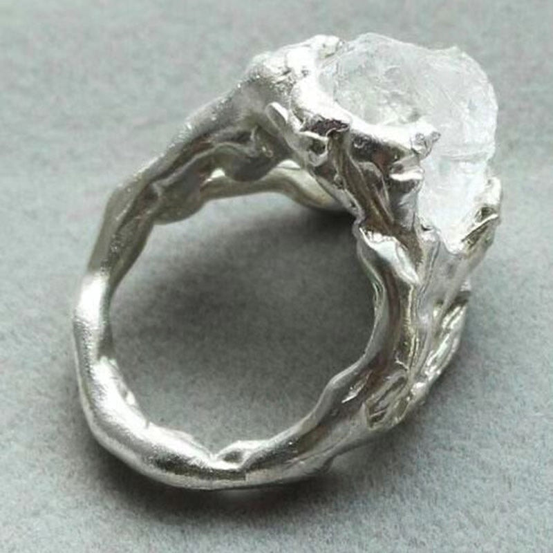 CRYSTAL CHARM RING