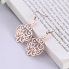 VINTAGE FLOWER FILIGREE DROP EARRINGS