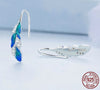 NORTHERN LIGHTS STERLING SILVER EARRINGS