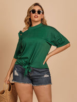 ENVY COLD-SHOULDER TEE