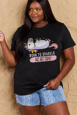 BORN TO SPARKLE BUT NOT TODAY TEE