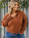 CANDICE ZIP-UP LONG SLEEVE SWEATER