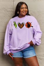 LOVE HALLOWEEN DROP SHOULDER SWEATSHIRT