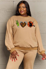 LOVE HALLOWEEN DROP SHOULDER SWEATSHIRT