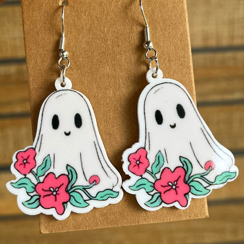 HALLOWEEN ACRYLIC EARRINGS