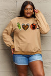 LOVE HALLOWEEN DROP SHOULDER SWEATSHIRT