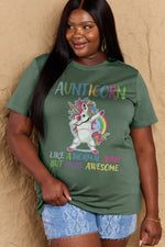 AUNTICORN LIKE A NORMAL AUNT BUT MORE AWESOME TEE