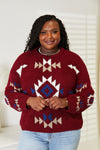 AZTEC SOFT FUZZY SWEATER