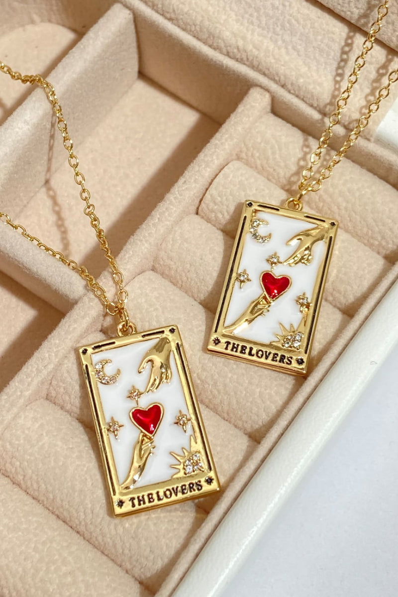 TAROT CARD PENDANT NECKLACE