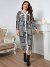 HOUNDSTOOTH BUTTON-DOWN MIDI