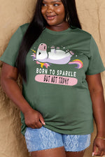 BORN TO SPARKLE BUT NOT TODAY TEE