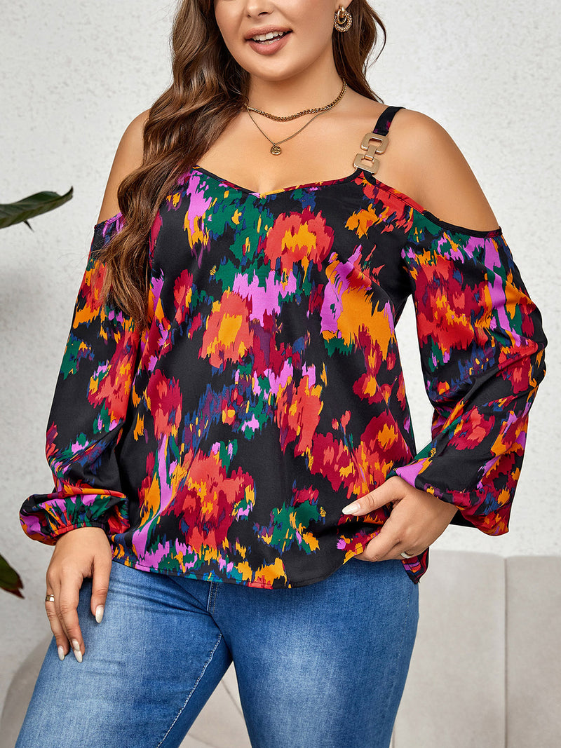 GEMMI COLD SHOULDER TOP