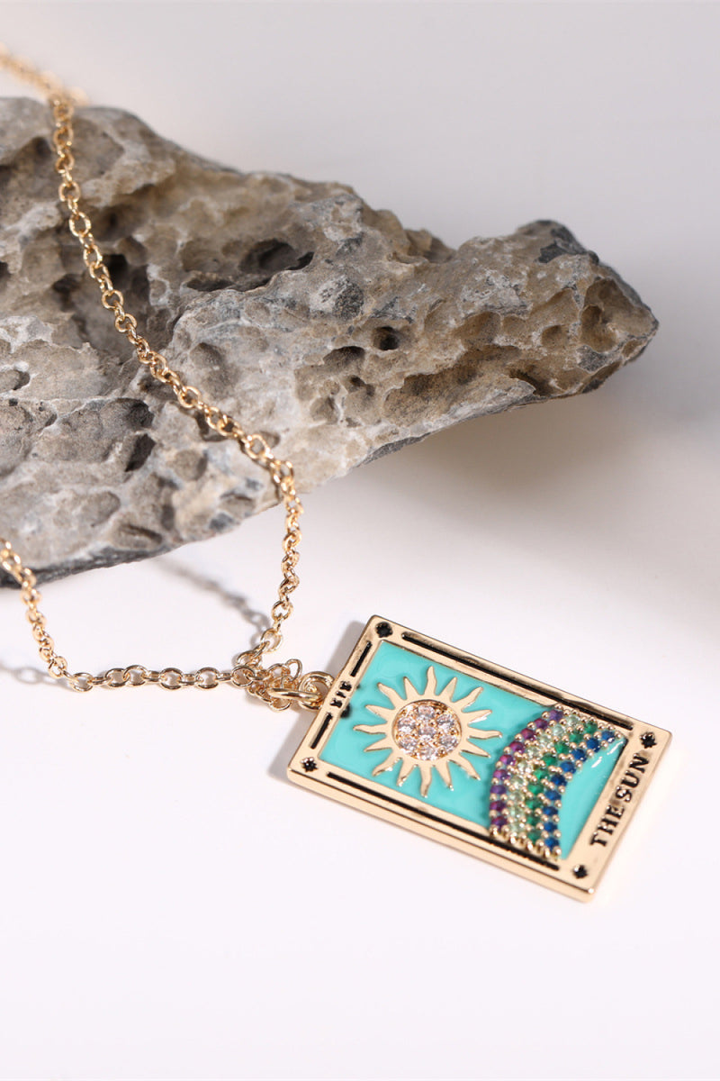 TAROT CARD PENDANT NECKLACE