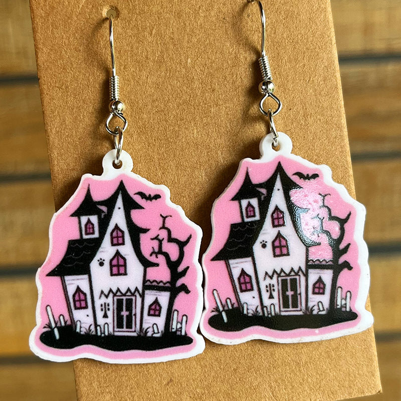 HALLOWEEN ACRYLIC EARRINGS