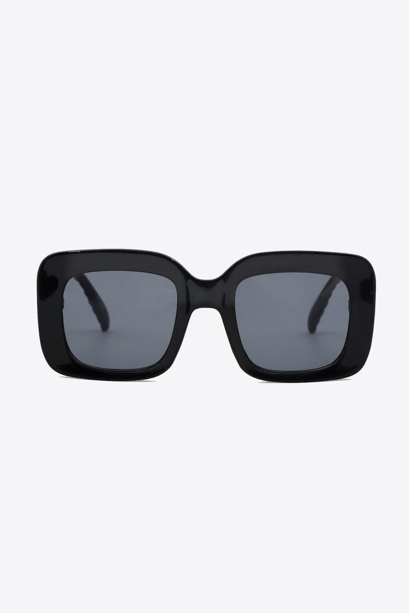 LEOPARD SQUARE UV400 SUNGLASSES