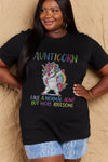 AUNTICORN LIKE A NORMAL AUNT BUT MORE AWESOME TEE