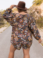 VICTORIA LONG SLEEVE ROMPER