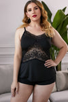 PEYTON LACE INSERT CAMI SET