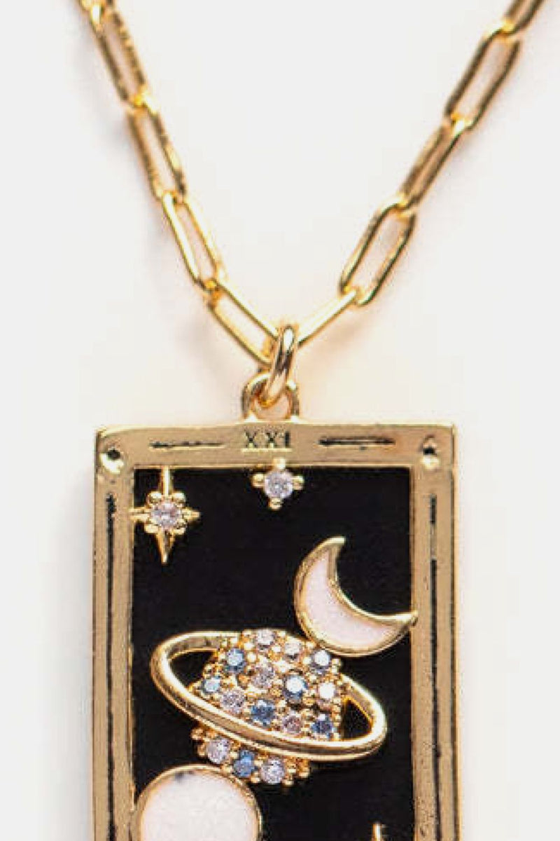 TAROT CARD PENDANT NECKLACE