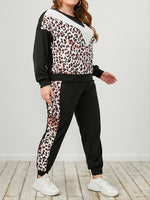 ARALEIGH LEOPARD LOUNGWEAR SET